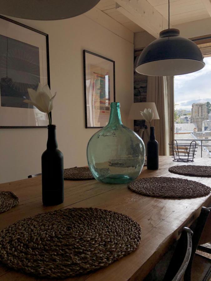 La Maison Des Vignes - Terrasse & Balcon 모를레 외부 사진